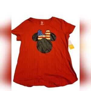 Womans Americana size Medium Minnie Mouse Shirt